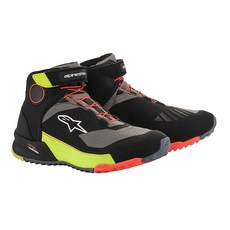 Alpinestars CR-X DRYSTAR 防水車靴 賽車靴 長野總代理 騎士安全防護 輕量透氣, 黑黃紅