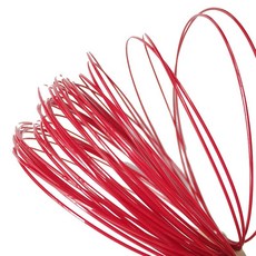 台灣製 六角網球線 網球拍線 聚酯硬線 咬球佳退磅小 HEX TENNIS STRING, 紅色, 1個