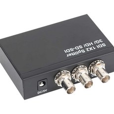 영상분배기 비디오스플리터 HD-SDI 3G BNC 1대2 분배기 모니터 영상확장기