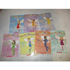 The Rainbow Magic Fairies Original Complete Set 1-7: Ruby the Red Fairy Amber Orange Saffron Yellow