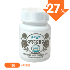 좋은습관 작약추출물, 60정, 4개