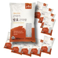 곤약가 발효 곤약쌀 100g당 9kcal, 200g, 10개