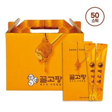 꿀고팡 제주산 사양벌꿀 스틱, 600g, 1박스