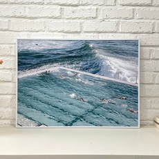 본디비치A 인테리어 그림 액자 캔버스 포스터, 01. A4, 01. 포스터만