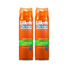 질레트 퓨젼 하이드라 센서티브 스킨 쉐이빙젤, 2개
