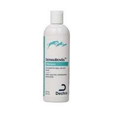 Dechra Topical DermaBenSs 샴푸 개 고 DechraTopical DermaBenSs Shampoo for Dogs Cats & Horses (12oz) -, 1개