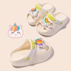 달콩슈 아동용 EVA 유니콘 샌들 슬리퍼 DKE115