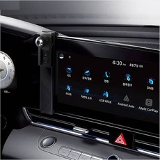 아반떼CN7 하이그로시 호환용 차량용 핸드폰거치대+무선충전기 세트, 전용거치대+무선충전기 세트, 1개