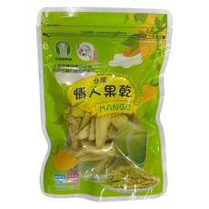 左鎮區農會 情人果乾100g 酸甜芒果乾 台灣水果乾 解饞小點 台南伴手禮 無防腐劑果乾 長輩零嘴, 1個, 100