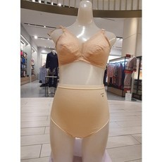 마더피아 와코루 임신 전후 임부 노 와이어 수유브라 배 덮는 팬티 셋트 RBR6111브라+RPT1901 팬티SK 2941685