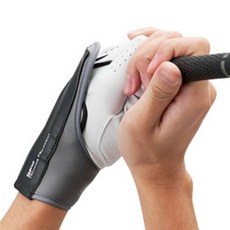 DAIYA高爾夫握把姿勢矯正器，輔助矯正握姿，提升揮桿穩定性，人體工學設計，握感舒適, Daiya AS-483-新款手腕固定練習器, 1個