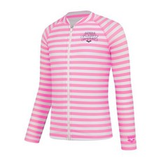 [백화점 정품] 아레나 마린 걸즈 아동 레저 집업 래쉬가드 A4BG1GC03 PNK ( 택가격과 다를 수 있습니다)