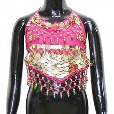 BCT2801 아동 스팽글 금술 탑 발레복 도복 무용복 테마 댄스 유아동 어린이 벨리 스커트 공연 시즌 상의 유