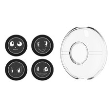 GS 3C Switch 寶可夢 Pokemon Go Plus 精靈球專用保護套組：含充電座、收納盒、 全方位保護, 透明, 1個, PC保護殼