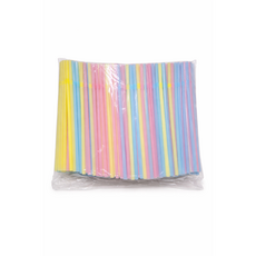 자바라 컬러 롱빨대 벌크포장 일회용 빨대 카페용 칼라, 1개, 400개