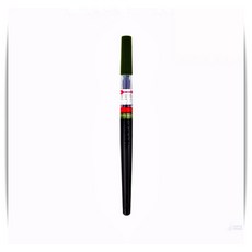 컬러 브러쉬 올리브그린 잉크펜 미술용품 드로잉 캘리그래피 마카펜 펜