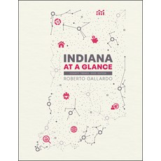 (英文圖書)Indiana at a Glance: County Trends 2025 Edition 平裝版, Purdue University Press, 英文
