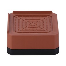 潮星宇優選館 傢俱沙發桌腳牀電視衣櫃子茶几餐桌腿洗衣機通用增高墊防滑墊, 灰色,11X11cm 高12.9cm【4個裝】, 1個