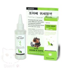 Dr 강아지귀염증 쏘아베 귀세정제
