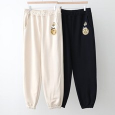 빅사이즈바지Q580L602 리프래시나염이지팬츠 WB (46176794)