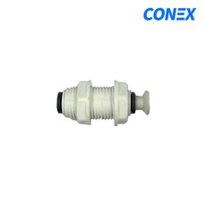 정수기 부품 벌크헤드 고정용 피팅, 1개, 코넥스 벌크헤드 고정피팅