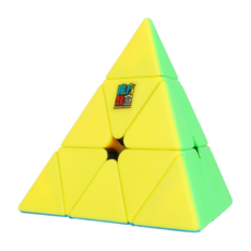 小小店舖 魅龍 金字塔 V2 魔方教室 益智玩具 異形魔術方塊 兒童碳纖維, 魅龍金字塔彩色