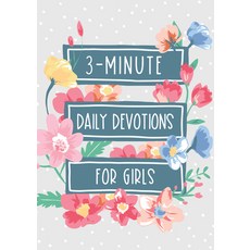 (영문도서) 3-Minute Daily Devotions for Girls Paperback, Barbour Kidz, English, 9781636093390