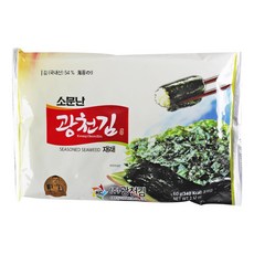 푸드올마켓_ 백제식품 광천김 전장김 대 60g, 1개