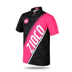 [지오코] ZST-1011/2011 TD숄더스트랩 블랙핑크 볼링티 고기능성 커스텀 단체 티셔츠 주문제작상품