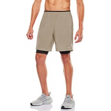 Tesla 男款吸濕快乾運動短褲 TM-MBH47