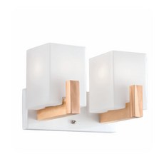 舞光 經典方型白玉玻璃壁燈 單燈 雙燈 壁燈 床頭燈 走道燈, GA11-5921