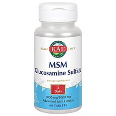 Kal 胺基葡萄糖保健食品 1000mg, 1個, 60 件