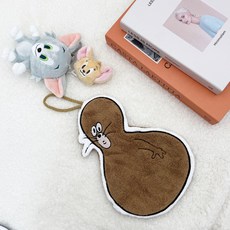 톰과제리 봉제 인형걸이 주방 타월, 1개, 제리