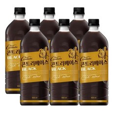 칸타타 콘트라베이스 콜드브루 블랙, 900ml, 6개