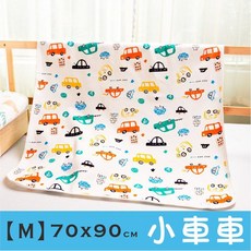寶寶隔尿墊 防水隔尿墊 生理墊 保潔墊 防尿墊 防水墊, 小車車, 1個