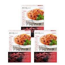 nakato 아자부주반 시리즈 파스타 소스 아라비아따(이베리코 돼지 베이컨과 검은 올리브) 갈릭 토마토소스 3개 세트