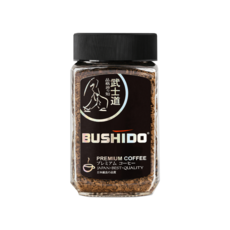 Bushido 武士道 精品即溶咖啡 100%阿拉比卡豆 瑞士進口, 100g, 1個