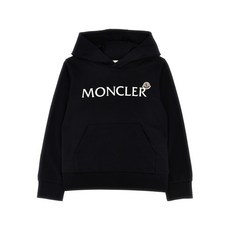 몽클레르 앙팡 로고 프린트 후디