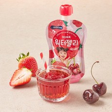베베쿡아이쭉쭉 워터젤리 체리베리 100g