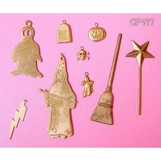 松芝拼布坊 萬聖節人物造型小飾品 CP917, 1個