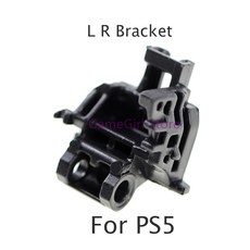 2PCS 검정색 플라스틱 L2 R2 버튼 프레임 지원 컨트롤러 교체 브래킷 홀더