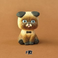 M.M小舖 夥伴玩具 想作室 坐坐小動物 轉蛋 扭蛋 柯基 兔子 貓 全6款, 1個, F款/坐坐暹羅貓2F271