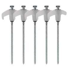 나사 앵커 텐트 말뚝 20cm 탄소강 텐트 못 스파이크 후크 캠핑 텐트 못 나선형 타입 캐노피 말뚝 야외