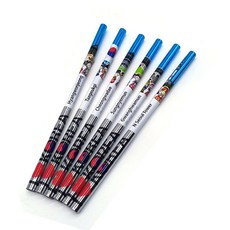 경일문화가게 한국 디자인 연필 6개 세트, 코리아명소