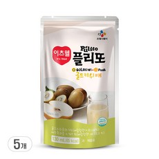 CJ프레시웨이 플리또 골드키위배, 130ml, 5개