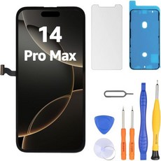 LL TRADER 트레이더 아이폰 11 LCD 61인치 FHD 교체용 터치 스크린 3D 디지타이저 어셈블리 및 수리 키트 모델 A2111 A2223 A2221, 14 Pro MAX LCD