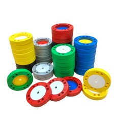 【Plus-Plus 加加積木】BIG大顆粒 大加加大輪子48組 (PLU002022), 1個