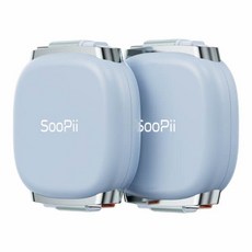 (soopii) C to C타입 240W 초고속 충전마그네틱 자동감김 릴 케이블 S85 (스카이블루), 스카이블루, 1개, 46cm