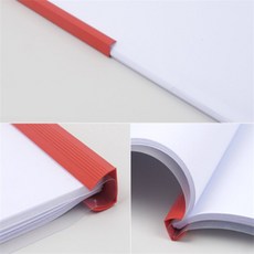 해돋이 A4 컬러 쫄대 화일 l자파일, 화이트