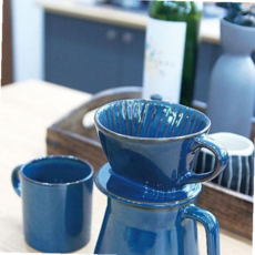 간편하게 전기없이 쓰는 로얄블루 드리퍼 2P세트, 머그컵 추가안함